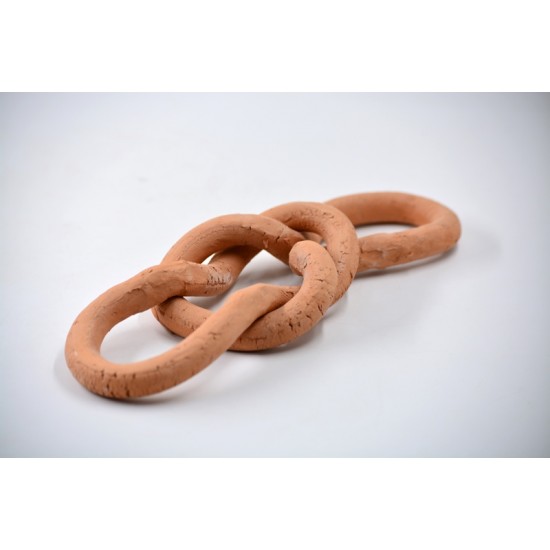 Nod decorativ perete - Teracota, 27 cm