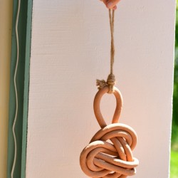 Nod decorativ perete - Teracota, 24 cm