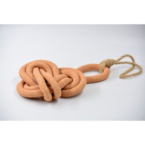 Nod decorativ perete - Teracota, 24 cm