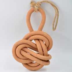Nod decorativ perete - Teracota, 24 cm