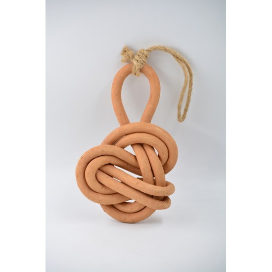 Nod decorativ perete - Teracota, 24 cm