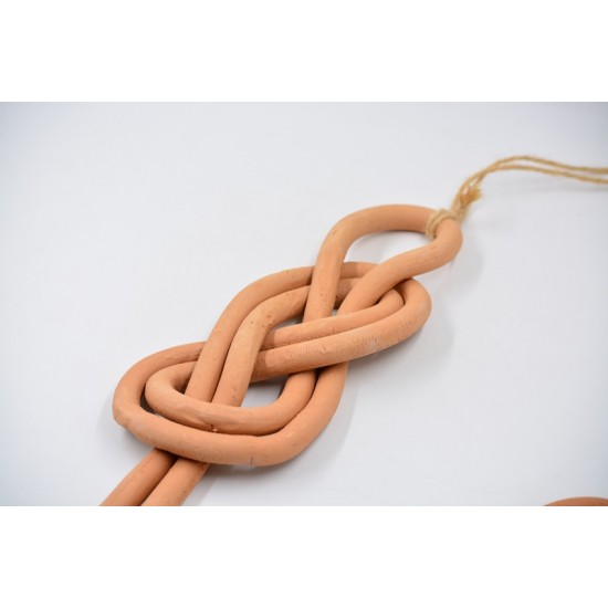 Nod decorativ perete - Teracota, 44 cm