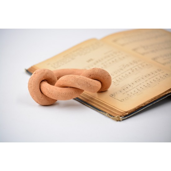 Nod decorativ din teracota – Semn de carte, 17 cm