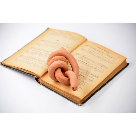 Nod decorativ din teracota – Semn de carte, 17 cm