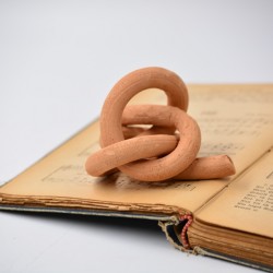 Nod decorativ din teracota – Semn de carte, 12 cm