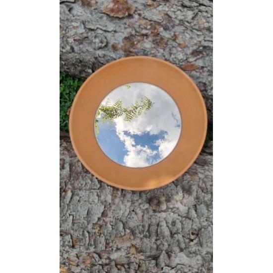 Oglindă - Teracota & Kintsugi, 30 cm