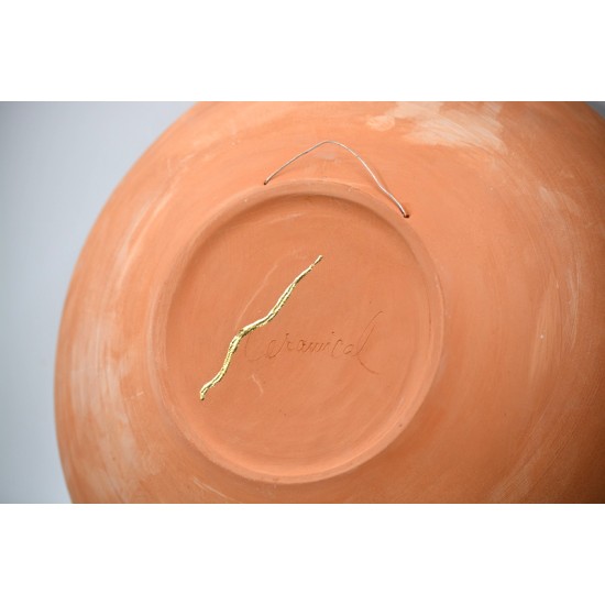 Oglindă - Teracota & Kintsugi, 30 cm