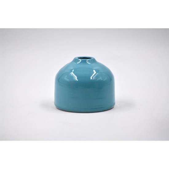 Vază ceramică S - Bleu, 8 cm