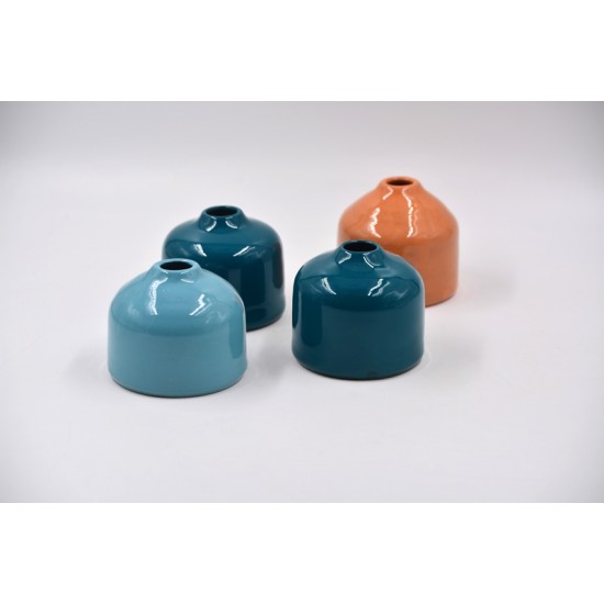 Vază ceramică S - Bleu, 8 cm