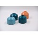 Vază ceramică S - Bleu, 8 cm