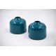 Vază ceramică S - Blue Lagoon, 8 cm
