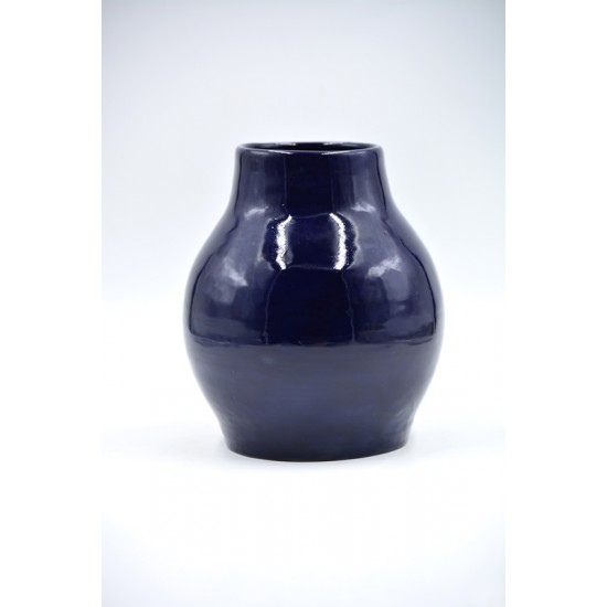 Vază ceramică - Cobalt Blue, 17 cm