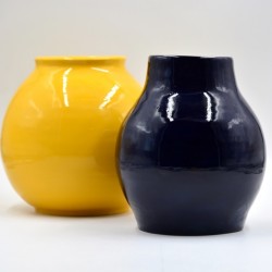 Vază ceramică - Cobalt Blue, 17 cm