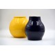 Vază ceramică - Yellow Sphere, 17 cm