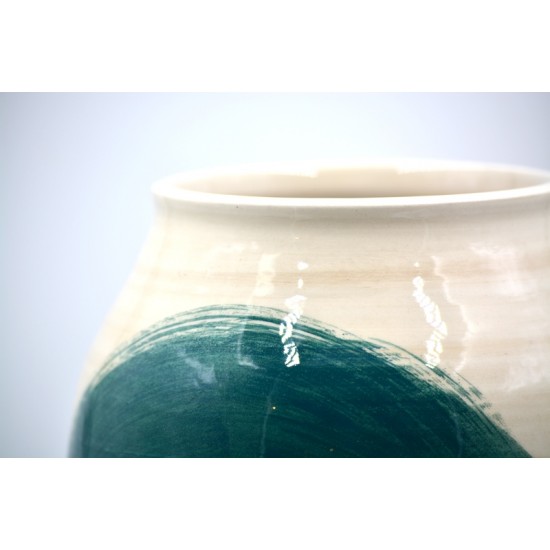 Vază ceramică - Blue Lagoon, 27 cm