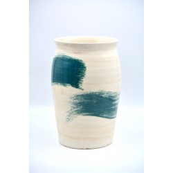 Vază ceramică - Blue Lagoon, 25 cm