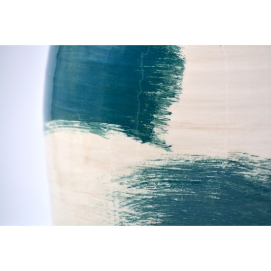Vază ceramică - Blue Lagoon, 25 cm