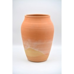 Vază ceramică decorativă Teracota, 27 cm